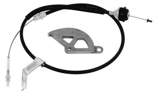 CLUTCH CABLE AND QUADRANT KIT 96-04 MUSTANG