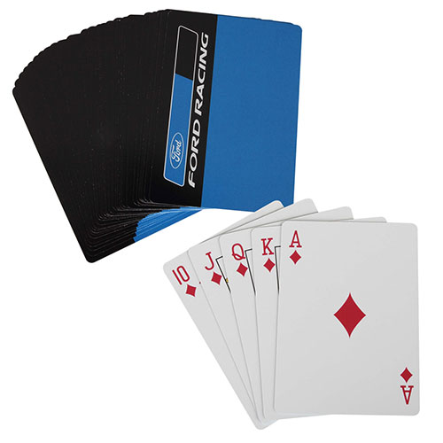 PLAYING CARDS-FORD RACING