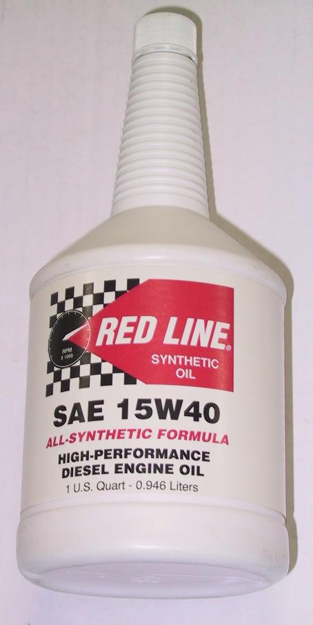 SYNTHETIC DIESEL MOTOR OIL REDLINE 21404-CASE OF 12