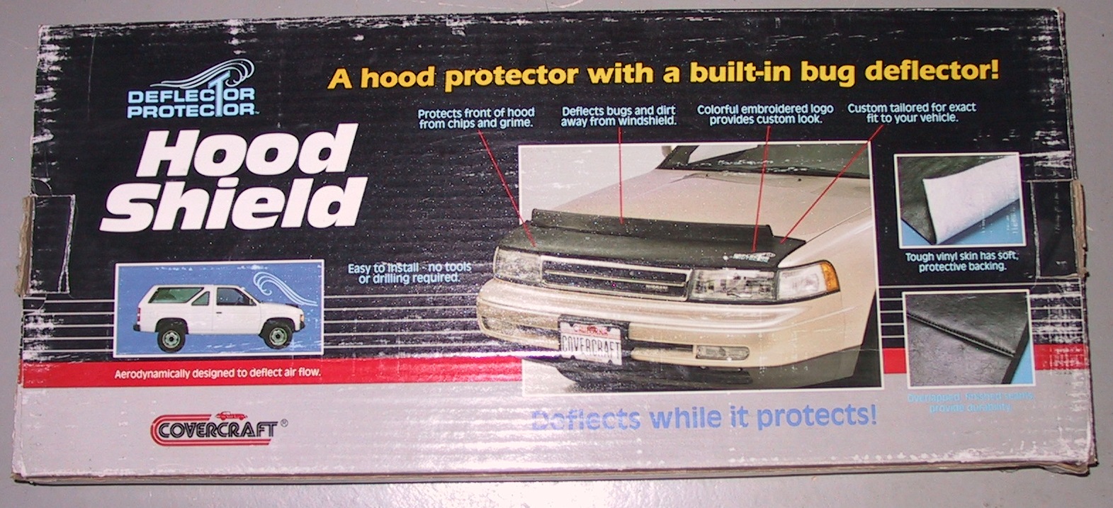 HOOD PROTECTOR/BUG GUARD-87-93 MUSTANG