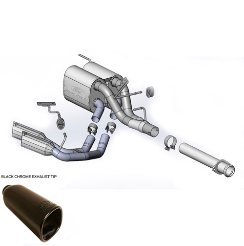 CAT BACK-F150 TREMOR SPORT 3.5L 126WB CAT BACK-F150 TREMOR SPORT 3.5L 126WB